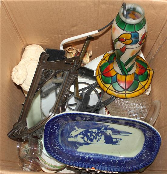 Mixed china & glass